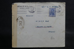ARGENTINE - Enveloppe Commerciale De Buenos Aires Pour La France En 1916 Avec Contrôle Postal - L 34890 - Cartas