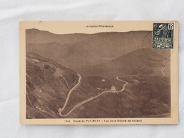 France ROUTE DU PUY MARY- VUE DE LA BRECHE DE ROLLAND Stamp 1931   A 198 - Autres & Non Classés