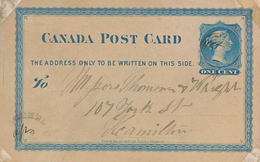 Ankunftsstempel: Hamilton 1882 - Covers & Documents