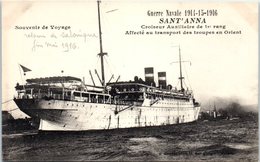BATEAUX- GUERRE - Saint Anna  Croiseur Auxiliaire De 1er Rang - Guerre