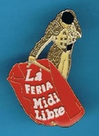 PIN'S //  ** MATADOR / LÀ FERIA / MIDI LIBRE ** (EMC) - Stierkampf