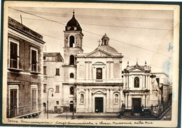 TORRE ANNUNZIATA (NA) - Largo Annunziata E Chiesa Madonna Della Neve - Cartolina Non Viaggiata, Come Da Scansione. - Torre Annunziata