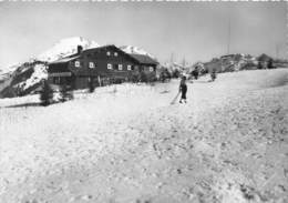 74-PORZINE- SOMMET DU PLENEY- LE CHÂLET RESTAURANT ET PISTE DS SKIEURS - Morzine