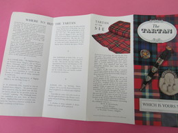 Dépliant Accordéon/ECOSSE/Edinburgh/ The Tartan/Which Is Yours ?/ Scottish Industries Exhibition/1954  PGC335 - Dépliants Turistici