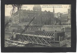 CPA Paris 75 Métro Métropolitain Circulé Construction - Métro Parisien, Gares