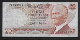 Turquie - 20 Lira - Pick N°187a - TTB - Turchia