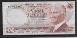 Turquie - 20 Lira - Pick N°187b - NEUF - Turkey