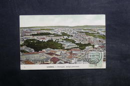 PORTUGAL - Affranchissement De Santarem Sur Carte Postale Pour La France En 1906 - L 35039 - Storia Postale