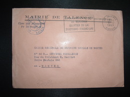 LETTRE MAIRIE OBL.MEC.31-10 1969 33 TALENCE GIRONDE EXPO DU CONFORT MENAGER DE BORDEAUX QUARTIER DU LAC 31 OCTOBRE - Other & Unclassified