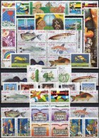 50 Topics-stamps+Block ** 52€ Fische Fußball Natur Columbus Architektur Musik Medica Topic Collection M/s Bf BRAZIL - Verzamelingen & Reeksen