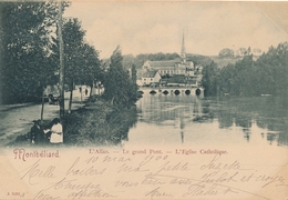 CPA - France - (25) Doubs - Montbéliard - L'allan - Le Grand Pont - L'Eglise Catholique - Montbéliard