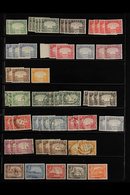 1937-1964 MINT & USED RANGES On Stock Pages, Includes 1937 Dhow Mint Set To 8a (x2), 1r (x2) & 2r And Used Set To 8a (x3 - Aden (1854-1963)