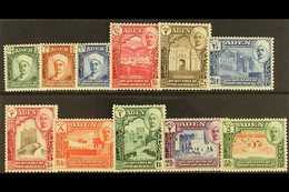 SHIHR & MUKALLA 1942-46 Definitive Set, SG 1/11, Never Hinged Mint (11 Stamps) For More Images, Please Visit Http://www. - Aden (1854-1963)
