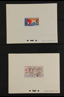 1964-1969 IMPERFORATE. A Very Fine Group Of Epreuves De Luxe & Imperforate Cards That Include The 1964 Africa Day, 1964  - Other & Unclassified