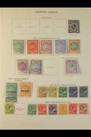 1863-1936 OLD TIME MINT COLLECTION An All Different Collection Presented On Printed "New Ideal" Album Pages. Includes 18 - Altri & Non Classificati