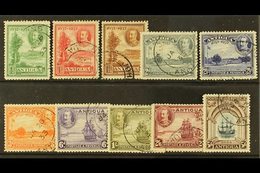 1932 Tercentenary Complete Set, SG 81/90, Very Fine Used. (10 Stamps) For More Images, Please Visit Http://www.sandafayr - Other & Unclassified