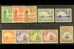 1932 Tercentenary Complete Set, SG 81/90, Fine Mint (10 Stamps) For More Images, Please Visit Http://www.sandafayre.com/ - Autres & Non Classés