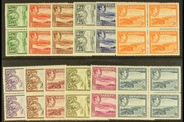 1938-51 Pictorial Definitive Set, SG 98/109, As Never Hinged Mint Blocks Of 4 (12 Blocks = 48 Stamps) For More Images, P - Other & Unclassified
