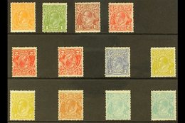 1931-36 MINT KGV HEADS "C Of A" Over Crown Watermark Selection On A Stock Card. Includes Most Values To 1s4d Shades Inc  - Other & Unclassified