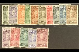 BELGIAN CONGO 1928 Stanley Set, COB 135/149, Fine Never Hinged Mint. (15 Stamps) For More Images, Please Visit Http://ww - Otros & Sin Clasificación