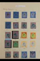 1865-1971 INTERESTING OLD ORIGINAL COLLECTION A Charming Old Mint & Used Collection Of Stamps & Covers Presented On A Pi - Bermudes