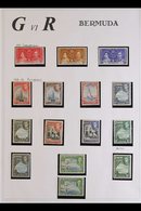 1937-53 FINE MINT COLLECTION A Mostly All Different Collection Which Includes 1937 Coronation Set, 1938-52 (low Value) D - Bermuda