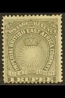 1890-95 1r Grey "light & Liberty" SG 15, Fine Mint With A Couple Of Shortish Perfs For More Images, Please Visit Http:// - África Oriental Británica