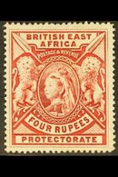 1897 4r Carmine, SG 95, Mint With Large Part Gum. For More Images, Please Visit Http://www.sandafayre.com/itemdetails.as - Africa Orientale Britannica