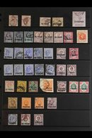 1875-1921 MINT AND USED RANGES ON STOCKLEAVES Interesting Accumulation - Note GB 2½d Rosy Mauve (plates 2 And 13) With C - Levant Britannique