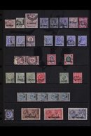 1885-1921 USED SELECTION. A Small Used Selection With QV To 12pi On 2s6d, KEVII To 5p On 1s & KGV To 180pi On 10s. Some  - Levante Britannico