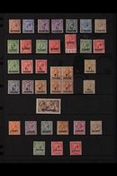 1911-21 KGV MINT COLLECTION An Attractive Collection Of KGV Issues Presented On A Stock Page That Includes 1911-13 Set T - Levant Britannique