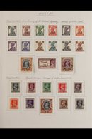 1944 - 1961 FRESH MINT ONLY COLLECTION Mainly Complete Sets On Pages Including Muscat & Oman 1944 Postage And Official S - Bahreïn (...-1965)