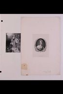 1851 Queen Victoria Portrait, After Challon, Superb Engraving By The National Bank Note Co. N.Y., Mounted On Die Sunk Ca - Andere & Zonder Classificatie
