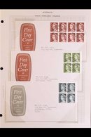 AUSTRALIA USED IN COCOS KEELING ISLANDS 1966 AUSTRALIA DEFINITIVES - Each Value To $4 Issued On 14.2.66 Used To Frank An - Islas Cocos (Keeling)