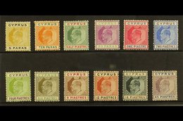 1904-10 Watermark Multi Crown CA Complete Definitive Set, SG 60/71, Fine Mint. (12 Stamps) For More Images, Please Visit - Other & Unclassified