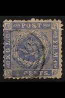 1872-73 4c Ultramarine, Perf 12½, Facit 4 Or SG 7, Fine Used. For More Images, Please Visit Http://www.sandafayre.com/it - Danish West Indies