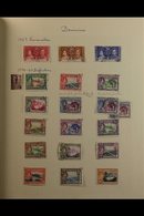 1874-1981 INTERESTING OLD TIME COLLECTION. A Charming Old Mint, Nhm & Used Collection Of Stamps & Covers Presented On A  - Dominica (...-1978)