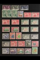 1937-51 COMPLETE MINT COLLECTION. An Attractive Collection Presented On A Pair Of Stock Pages That Includes A Complete " - Fidji (...-1970)