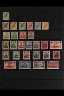 OFFICES IN CHINA 1898 - 1917 ALL DIFFERENT MINT COLLECTION On A Stock Page. Include 1898 "China" Overprints Range To 25p - Andere & Zonder Classificatie