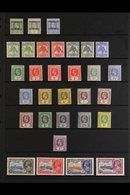 1911-35 OLD TIME MINT COLLECTION Presented On A Stock Page. Includes 1911 Opts To 2d & 2½d, 1911 Pine Set, 1912-24 Set T - Isole Gilbert Ed Ellice (...-1979)