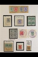 OCEAN / BUTARITARI ISLAND POSTMARK SELECTION 1910s very Fine Used Group Of Stamps Cancelled With "Butaritari" Or "Ocean  - Islas Gilbert Y Ellice (...-1979)