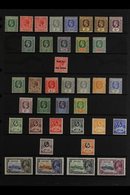 1913-35 MINT KGV COLLECTION Presented On A Stock Page That Includes A 1913-21 MCA Wmk Range With Most Values To 5s And 1 - Costa D'Oro (...-1957)