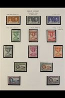 1937-52 COMPLETE KGVI MINT COLLECTION. A Complete Run Of Basic KGVI Period Issues Plus A Number Of Additional Perfs Of 1 - Côte D'Or (...-1957)