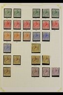 1913 - 22 GEO V ISSUE Fresh Mint Selection With Values To 10s Including SG Listed Shades With 1s (11), 2s (2), 5s On Yel - Grenada (...-1974)