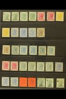 1863 - 1900 MINT SELECTION Queen Victoria Selection Of Mint Issues With Gum Including 1863 2c, 4c, 12c (4), 1882 2c (2), - Other & Unclassified