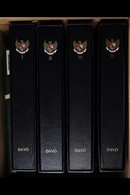 1949-2017 NEVER HINGED MINT COLLECTION AMAZING FOUR VOLUME COLLECTION, Housed In Hingeless Davo Albums With Slipcases, C - Indonésie