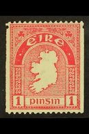 1922-34 1d Carmine PERF 15 X IMPERF (SINGLE PERF) Variety, SG 72b, Very Fine Mint, Fresh. For More Images, Please Visit  - Other & Unclassified