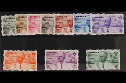 CYRENAICA 1934 AIR Rome-Mogadiscio Flight Set (Sass. S. 30, SG 126/35), Fine Mint. (10 Stamps) For More Images, Please V - Otros & Sin Clasificación