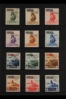 SOMALIA 1934 International Colonial Exhibition (Postage And Air) Complete Set (Sass S. 38, SG 187/98), Very Fine Used. ( - Other & Unclassified