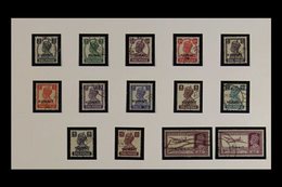 1945 - 1957 HIGHLY COMPLETE USED COLLECTION Fresh And Attractive Collection Including 1945 Stamps Of India Ovptd Set, 19 - Koweït